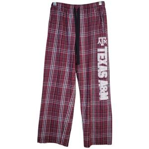 BoxerCraft Texas A&M Aggies Plaid Pajama Pants Small Cotton Sleepwear HG4521